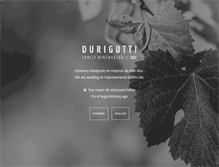 Tablet Screenshot of durigutti.com